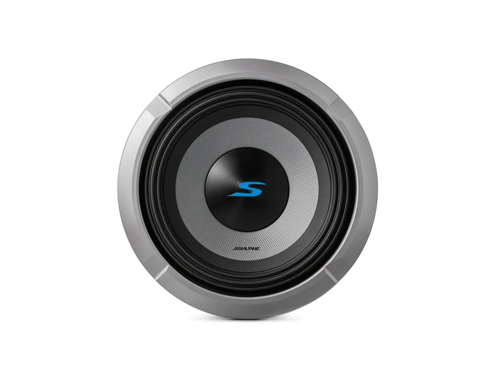 ALPINE S2-W8D4 subwoofer za snažno i jasno bas zvukove.