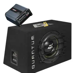 SounDigital SD800.1 EVO5.0 pojačalo i ESX QXB10 subwoofer za snažan bass.