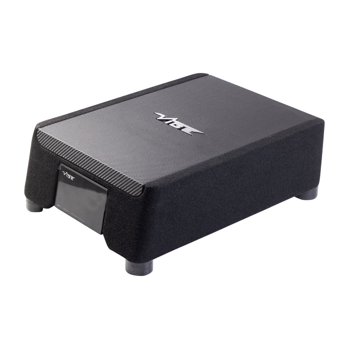 Aktivni subwoofer u kutiji Vibe BA10ASQ-V4 za snažno bas zvuk i optimalnu izvedbu u automobilu.