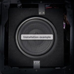 Subwoofer u kutiji Helix IK EC10.1-DVC2 za VW, visokokvalitetno audio rješenje.