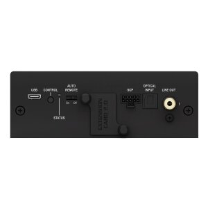 Audio interface za automobile s USB, optičkim ulazom i Line Out priključkom.