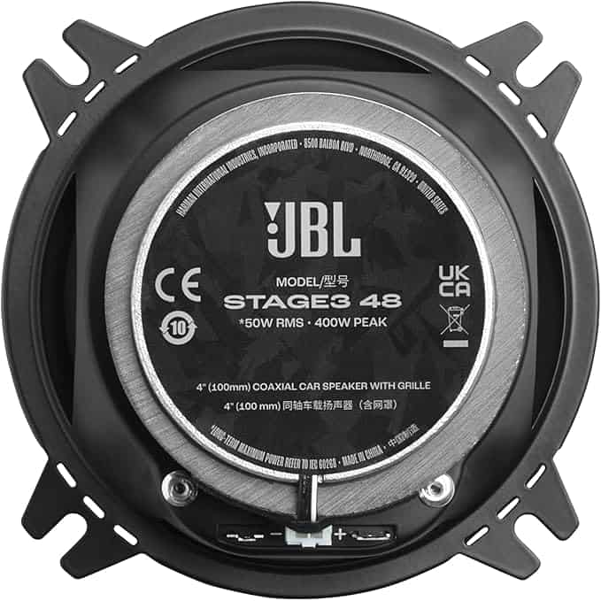 Autozvučnik JBL Stage3 48 za auto zvuk sustav.