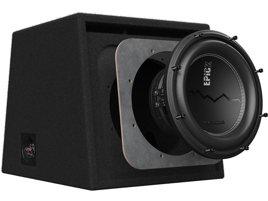 Subwoofer u kutiji Audio Control EPICX V10 za snažan bass.