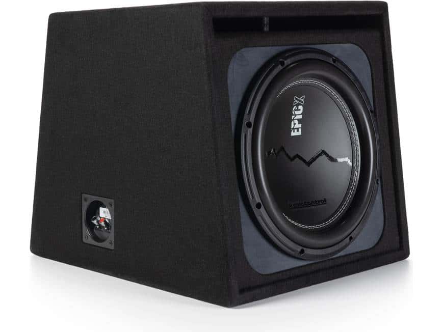 Subwoofer u kutiji Audio Control EPICX V12 za vrhunski zvuk u autu.