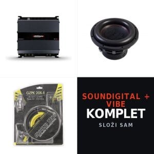 Komplet za bass zvuk s SounDigital i Vibe komponentama.