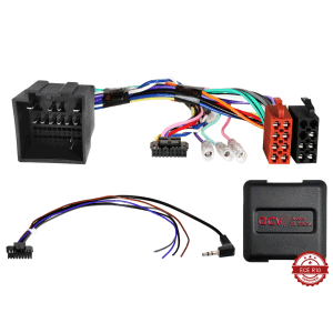 Auto audio kabeli i kontroler za instalaciju u vozilu.