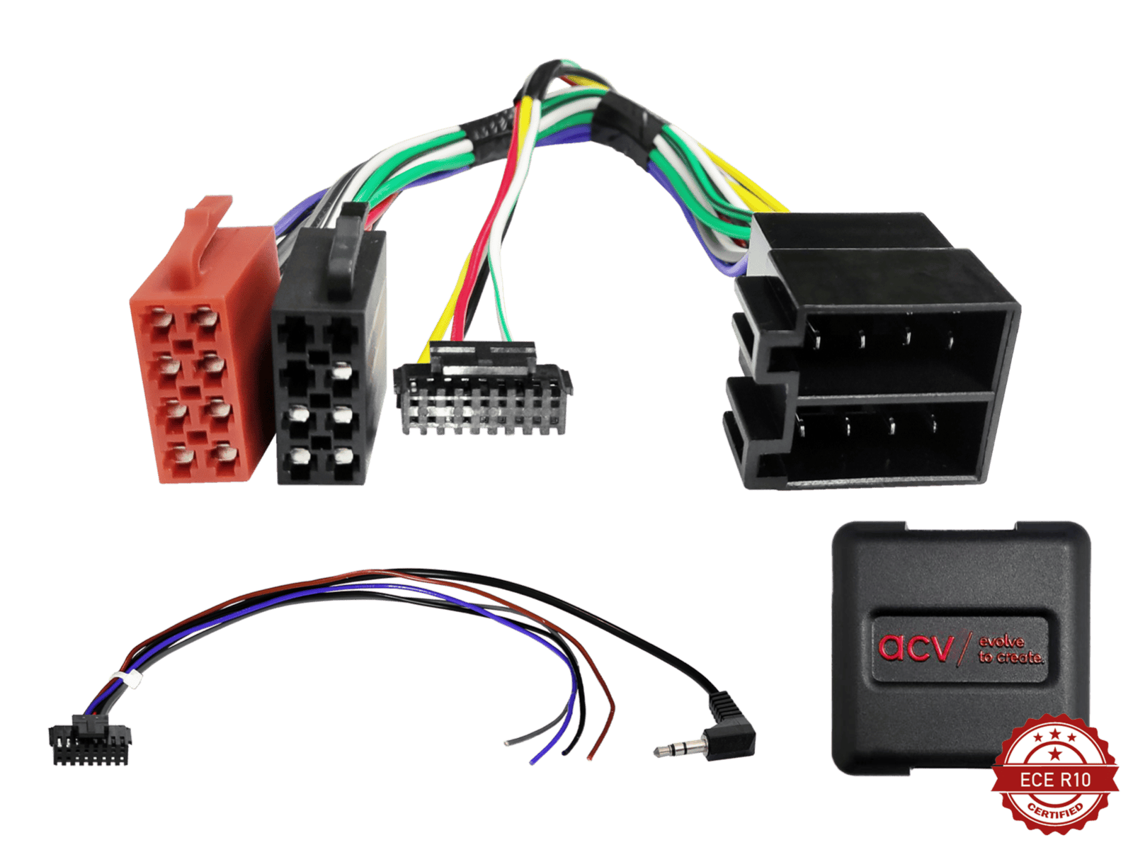 Auto audio adapter i kabeli za instalaciju za car audio sustave.