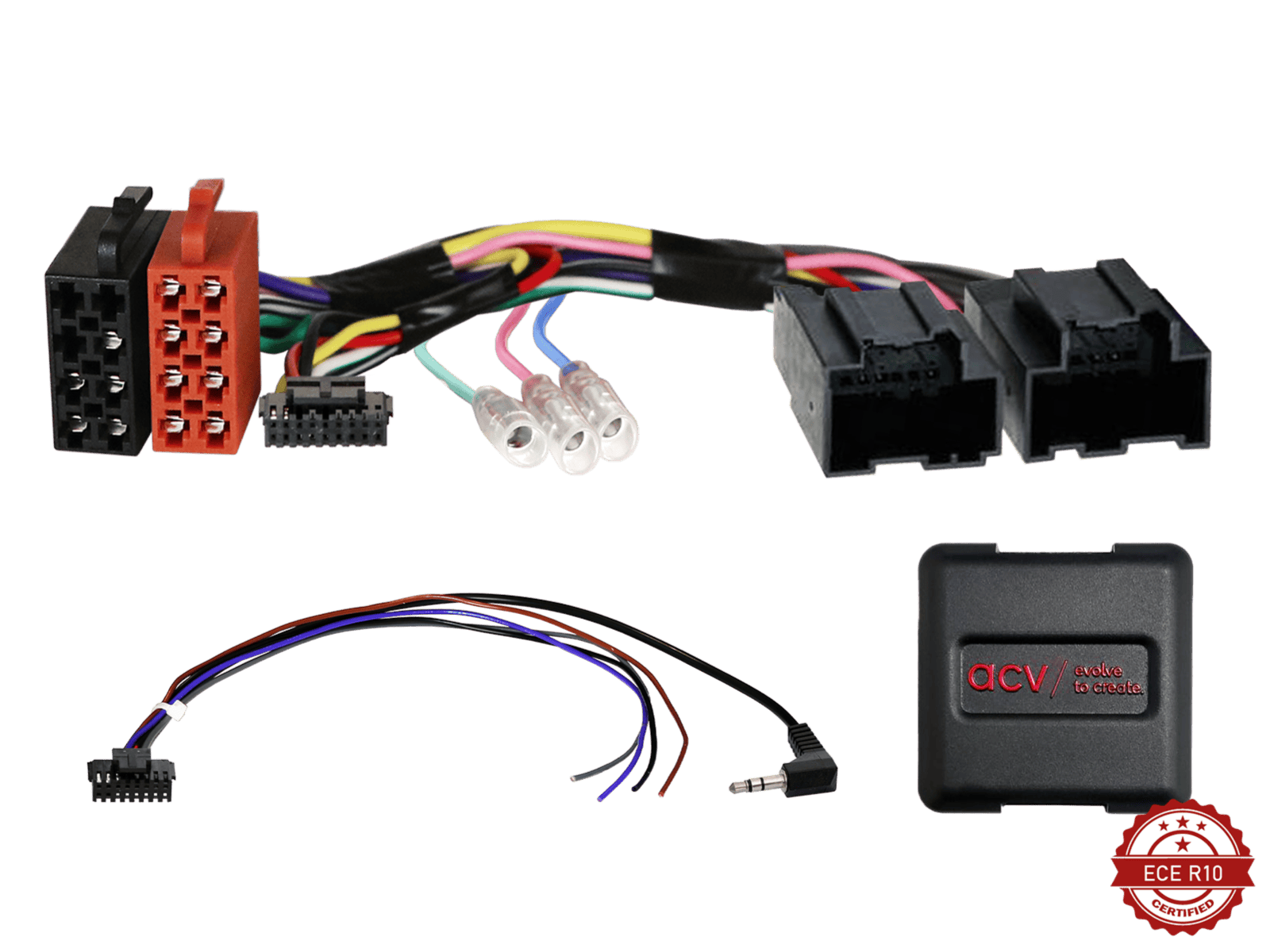 Auto audio kabeli i adapteri za instalaciju u vozilu.