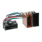 Auto elektronički adapter s kablovima za audio sustav u vozilu.