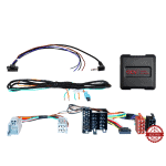 Auto audio instalacijski set s kabelima i kontrolerom.