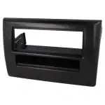 Crni auto radio okvir za ugradnju u automobil.