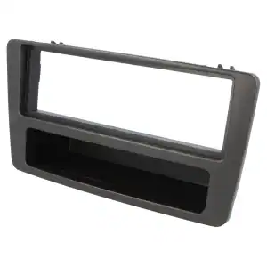 Auto radio okvir za montažu u automobilu, crni dizajn.
