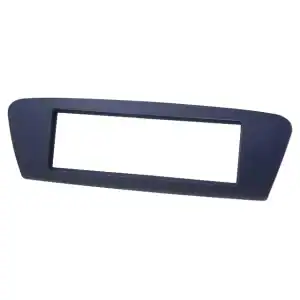 Plavi okvir za auto radio s velikim otvorom za ekran.