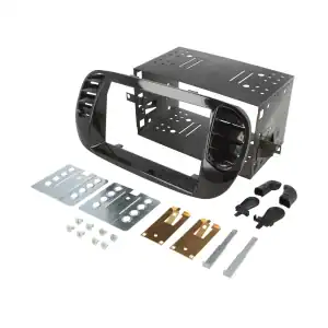Auto radio montaža okvir za Opel s dodatnim dijelovima i alatima.