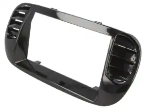 Crni okvir za auto radio s ventilacijskim otvorima.