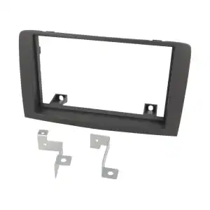 Auto radio okvir za ugradnju u automobil, crni dizajn.
