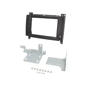 Auto radio okvir za VW Golf s metalnim nosačem i vijcima.