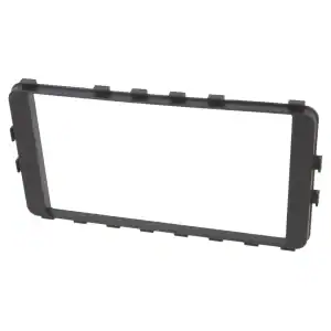 Auto radio okvir za instalaciju u vozilo, crni, visok kvalitet.