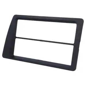 Futrola za auto radio, crna, za jednostavnu ugradnju.