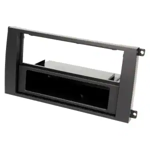 Auto radio okvir za instalaciju u vozilo, crni dizajn.