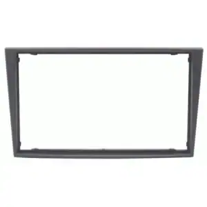 Auto radio okvir za ugradnju u automobil, crni, za standardne dimenzije.