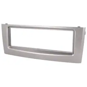 Auto radio panel za ugradnju u automobil, aluminijski dizajn.