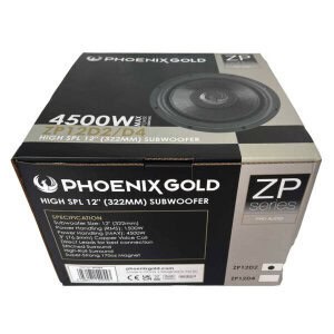 Phoenix Gold ZP12D4 subwoofer za auto zvučnike visokih performansi.
