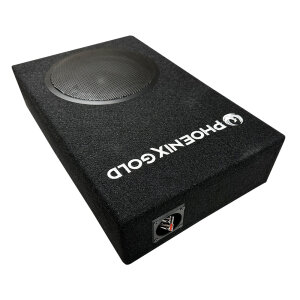 Subwoofer u kutiji Phoenix Gold ZX18PBS za snažan zvuk u autu.