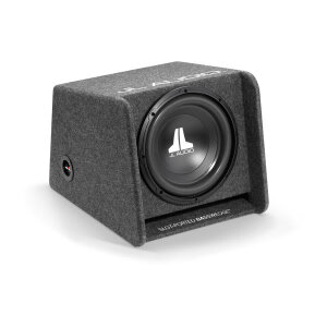 Subwoofer u kutiji JL Audio CP112-W0v3 za vrhunski zvuk u autu.