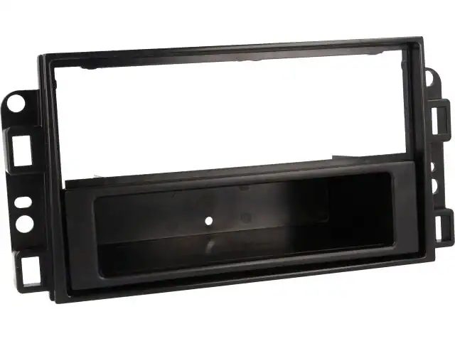 Auto radio okvir za ugradnju u automobil, crni, standardni format.
