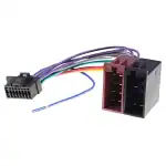Auto elektronički adapter s kablovima za audio sustav u vozilu.