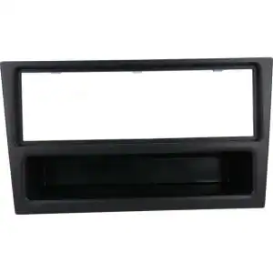 Auto radio okvir za instalaciju u automobilu, crni dizajn.