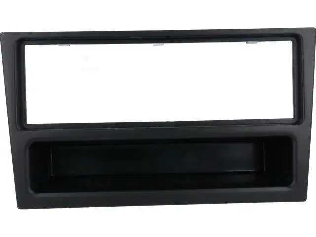 Auto radio okvir za instalaciju u automobilu, crni dizajn.