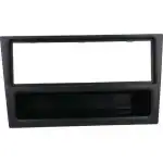 Auto radio okvir za instalaciju u automobilu, crni dizajn.