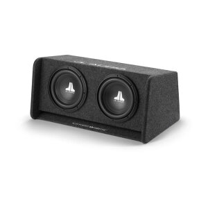 Subwoofer u kutiji JL Audio CP210-W0v3 za snažan zvuk u autu.