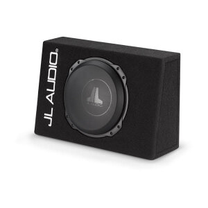 Subwoofer u kutiji JL Audio CS110TG-TW3 za auto zvuk.